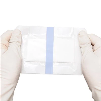 Läbipaistev suur haavahoolduse side